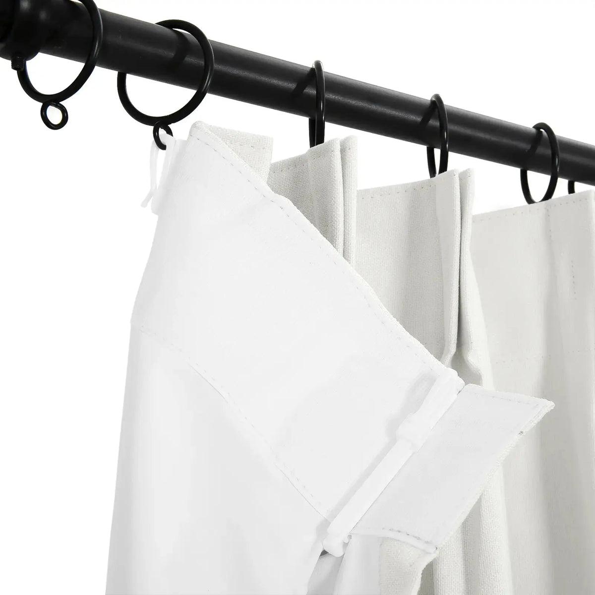 Lila Blockout Pleated Curtains