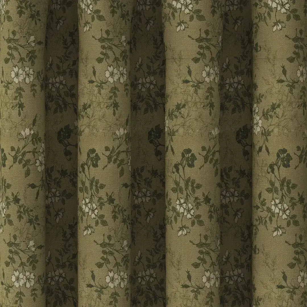 Sara Le Print Linen Drapery Pleated -TWOPAGES