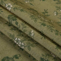 Sara Le x TWOPAGES Vintage Printed Linen Pleated Curtains