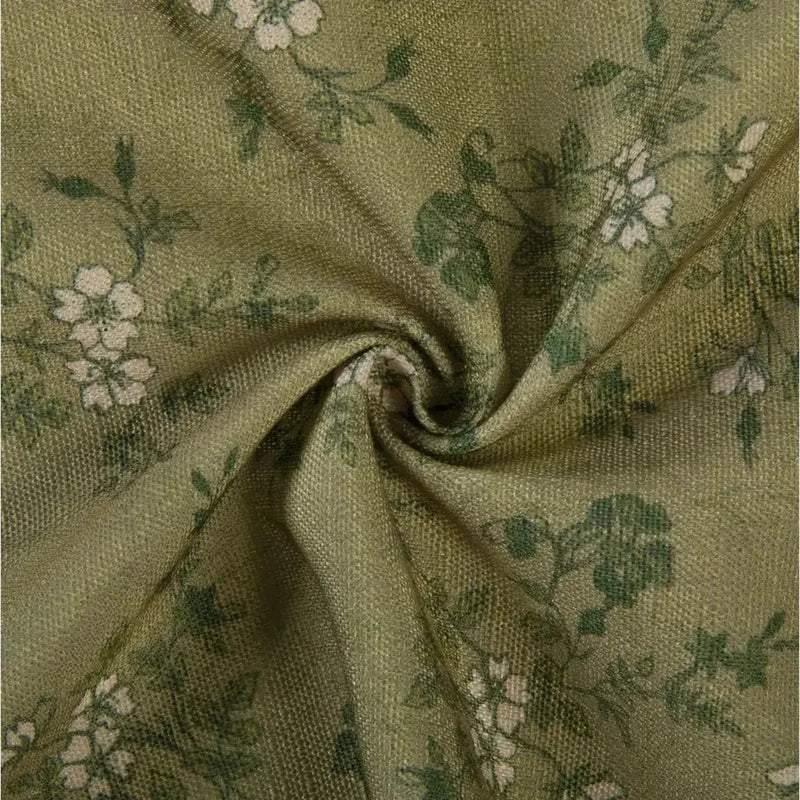 Sara Le x TWOPAGES Vintage Printed Linen Café Curtains