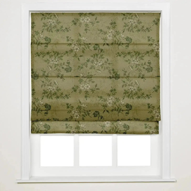 Sara Le x TWOPAGES Printed Linen Roman Blind Cordless