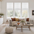 Jawara Linen Cotton Roman Blind Cord Lift