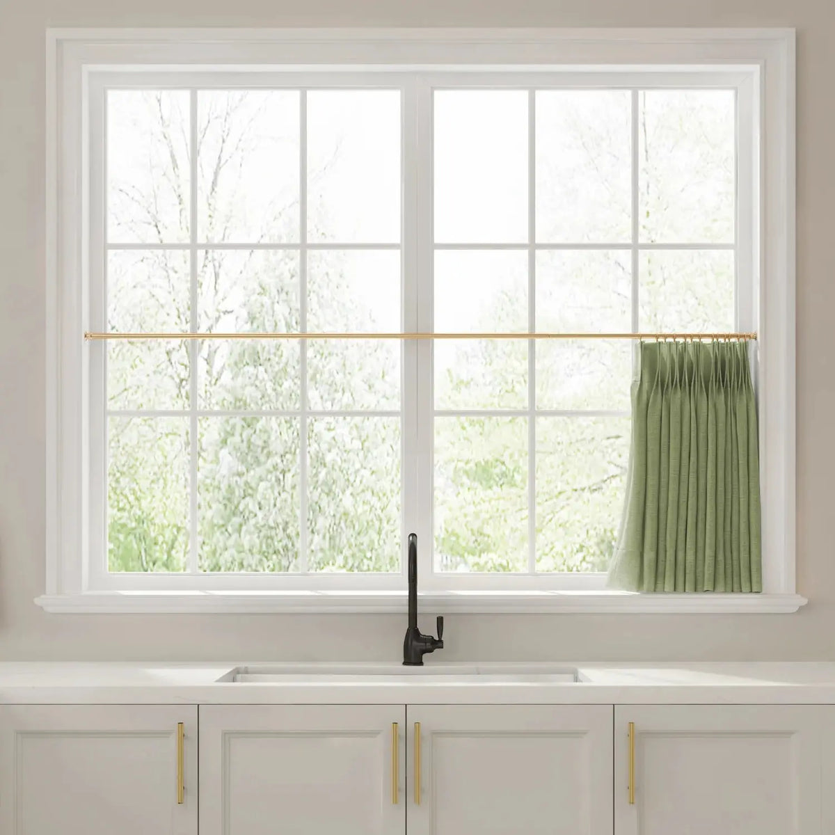 Liz Linen Cafe Curtains