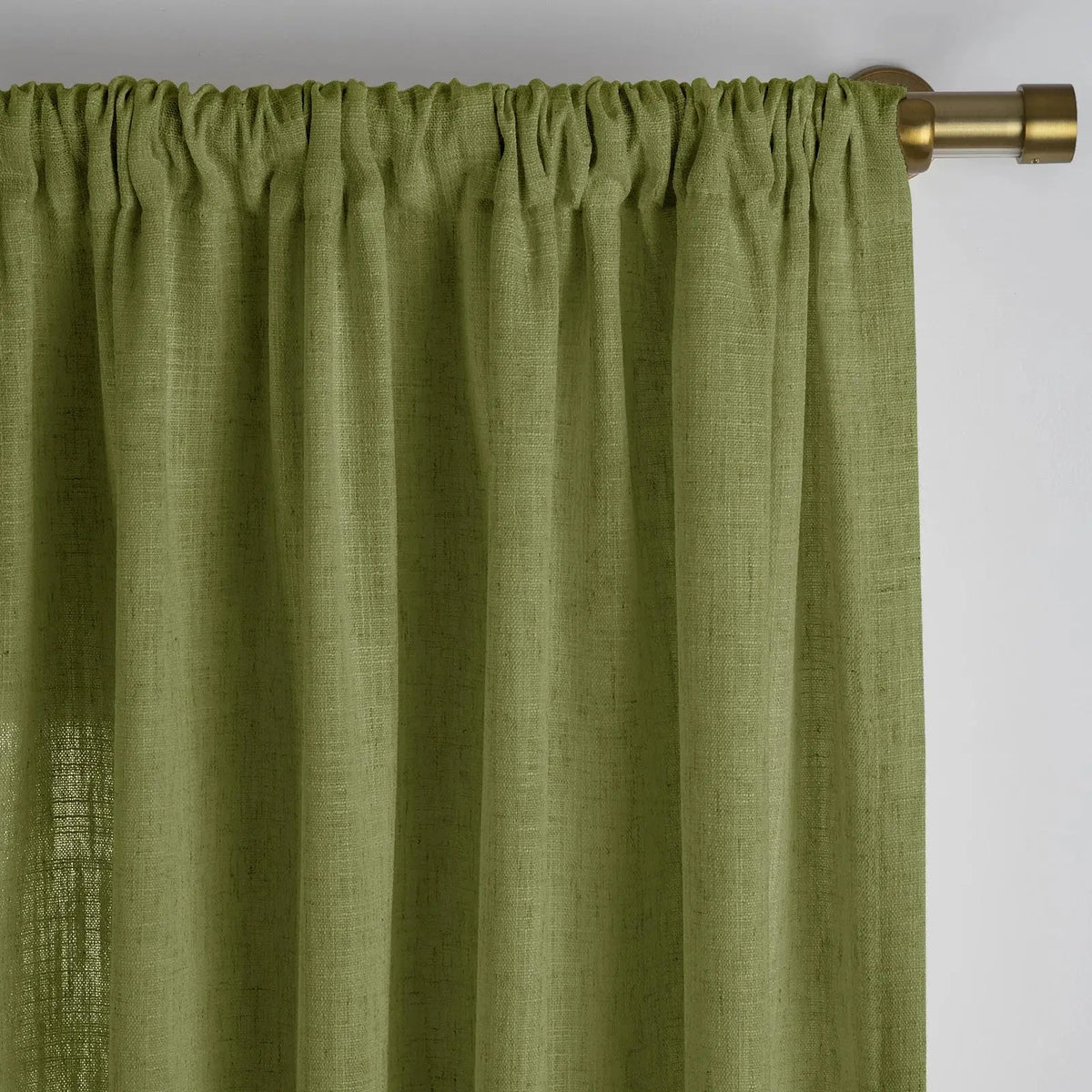 Liz Linen Soft Top Curtains