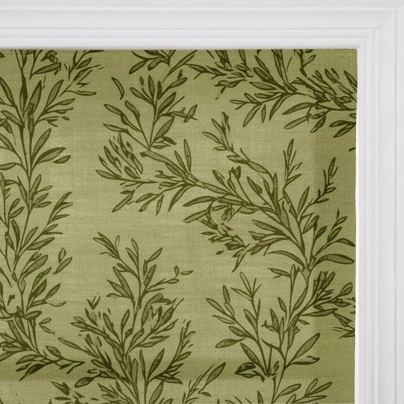 Sara Le x TWOPAGES Printed Linen Roman Blind Cordless
