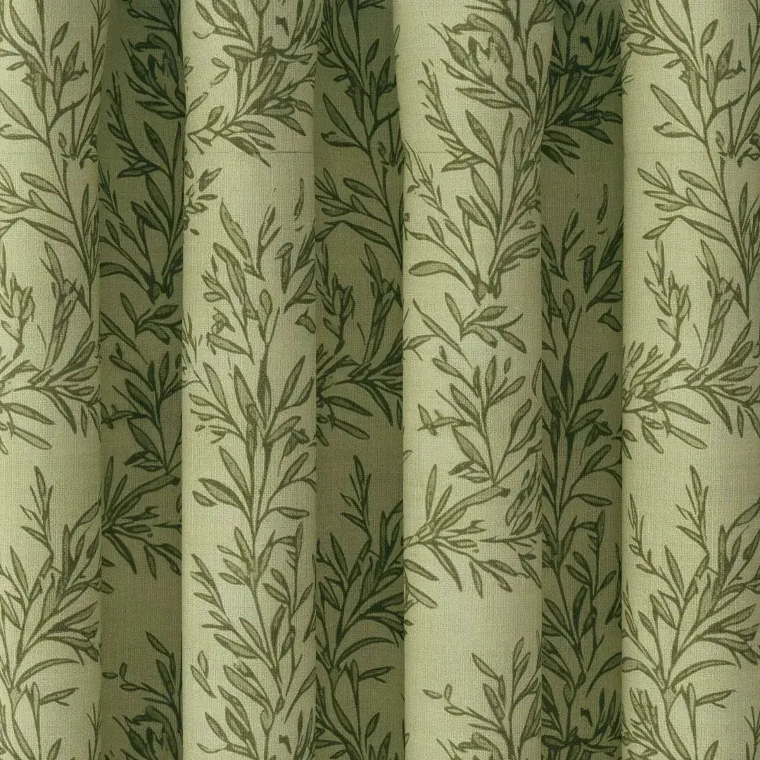 Sara Le Print Linen Drapery Pleated -TWOPAGES
