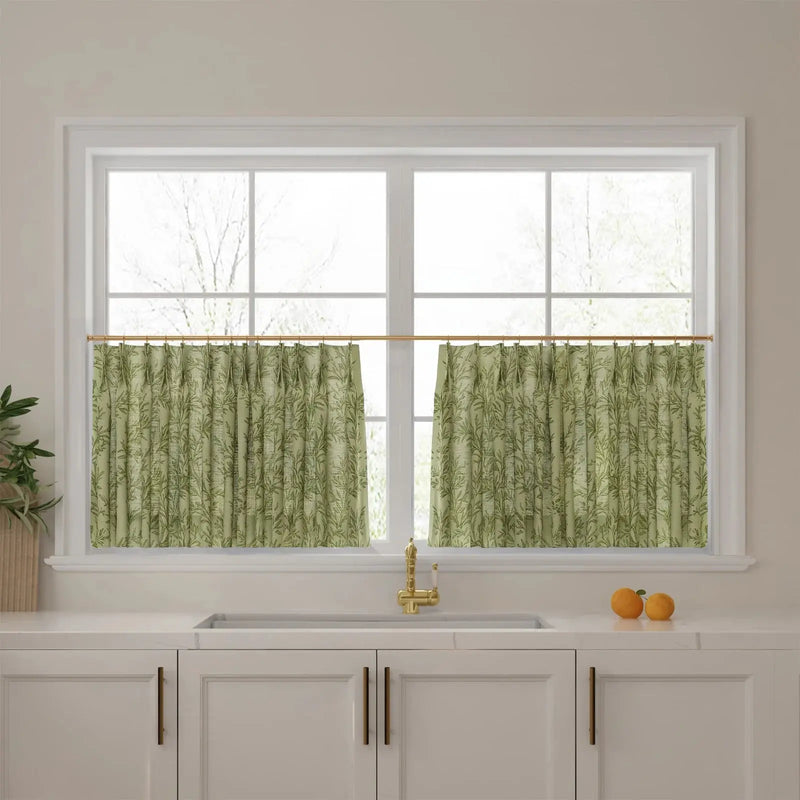 Sara Le x TWOPAGES Vintage Printed Linen Café Curtains