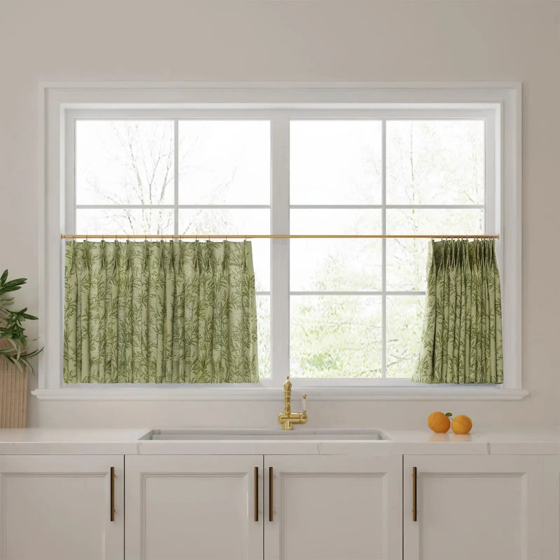 Sara Le x TWOPAGES Vintage Printed Linen Café Curtains