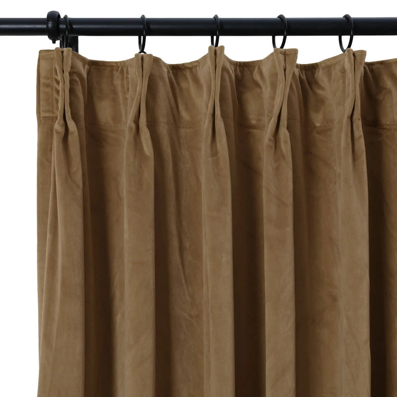 Birkin Velvet Pleated Curtains