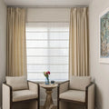 Patti Belgian Linen Roman Blind Cordless