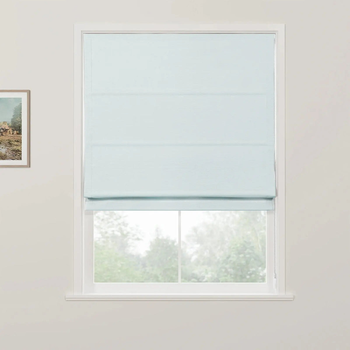 Jawara Linen Cotton Roman Blind Cord Lift