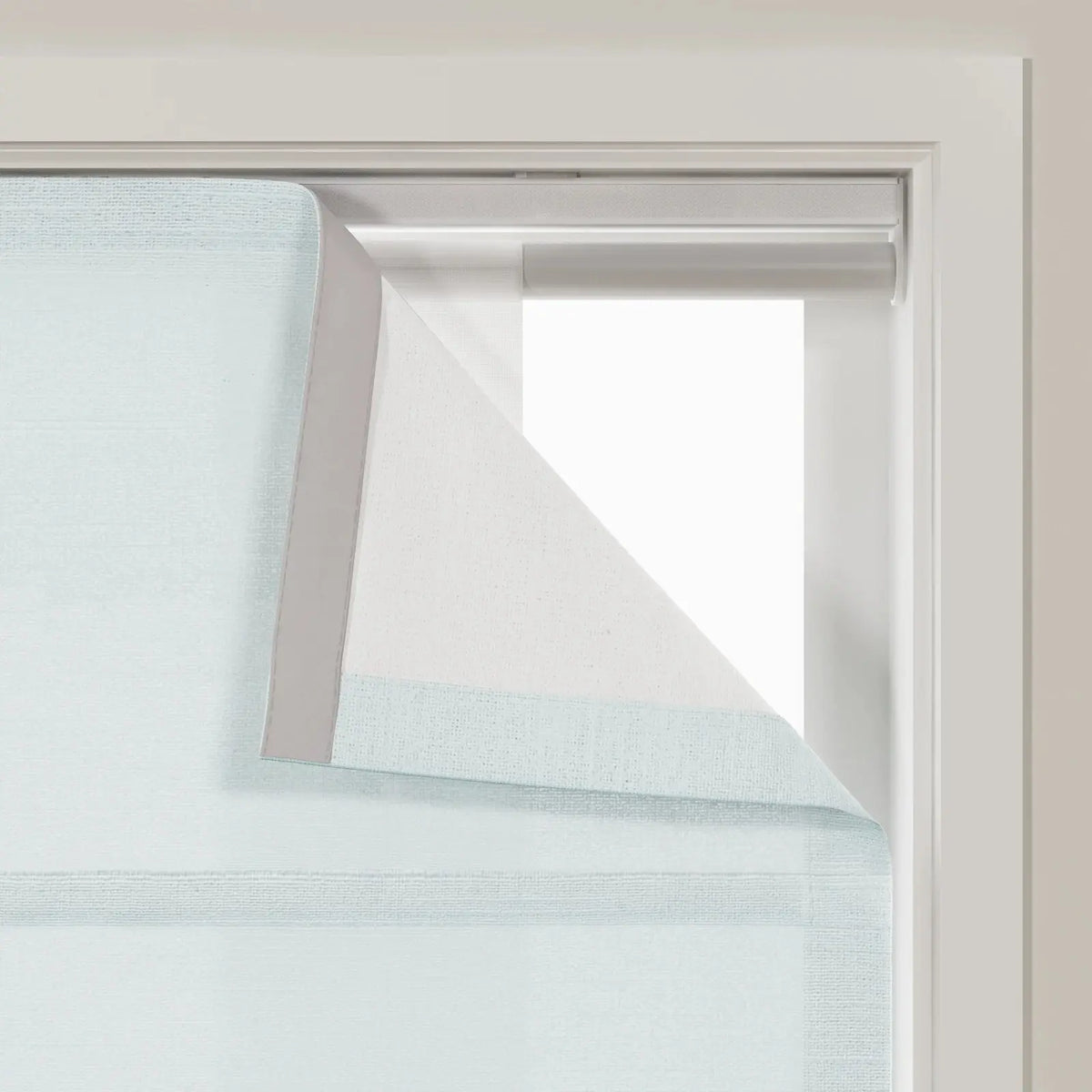 Jawara Linen Cotton Roman Blind Cordless