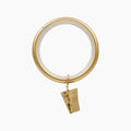 Jaylon Quiet-Glide Curtain Clip Rings (Pack of 12)