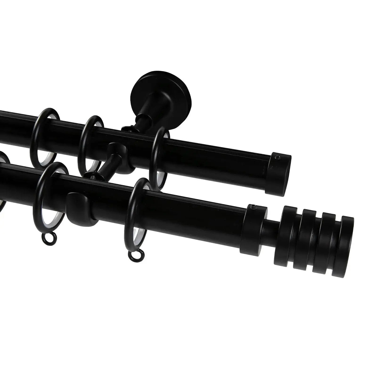 Kelvin Double Window Curtain Rod -TWOPAGES