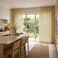 Liz Linen S-fold Curtain with Belt Hook - Lora Track