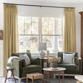 Liz Linen Pleated Curtains