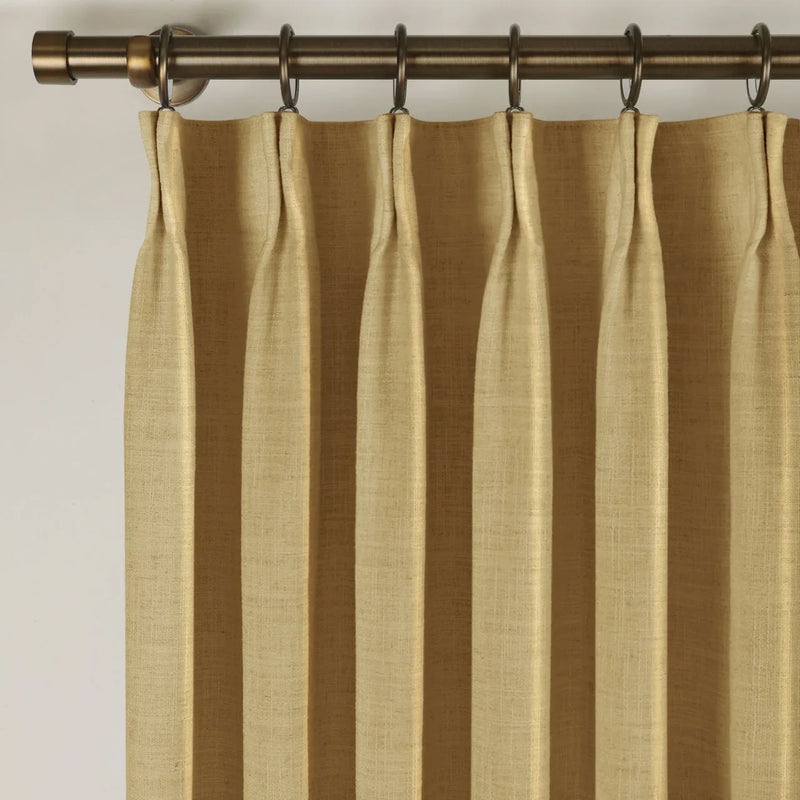 Liz Linen Pleated Curtains