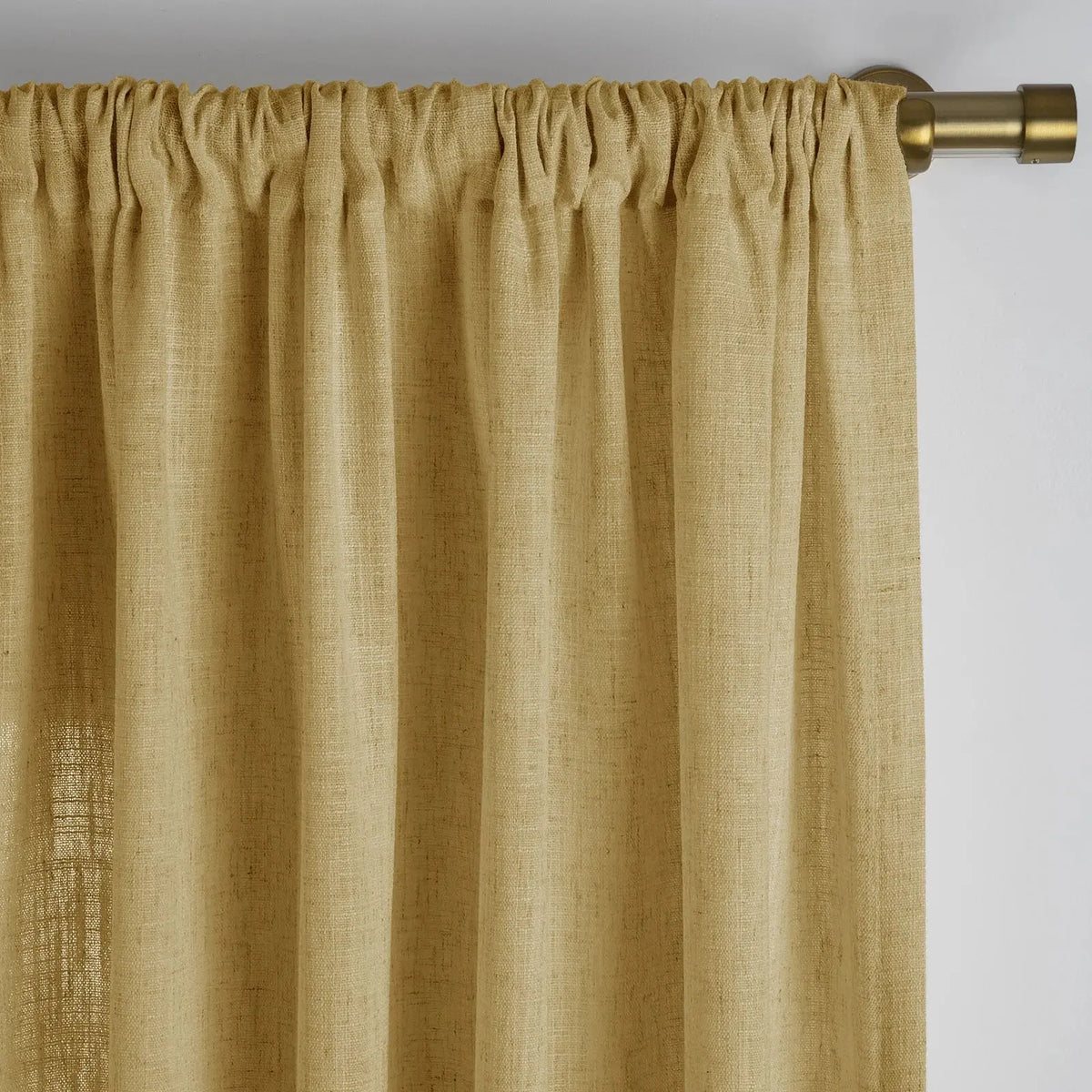 Liz Linen Soft Top Curtains