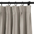 Lila Blockout Pleated Curtains
