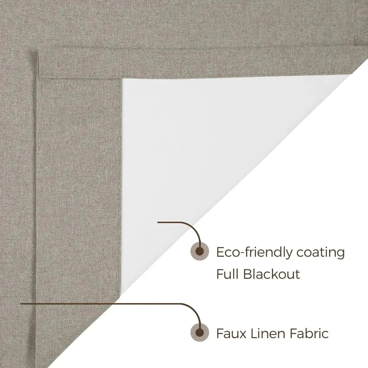 Lila Blockout Pleated Curtains