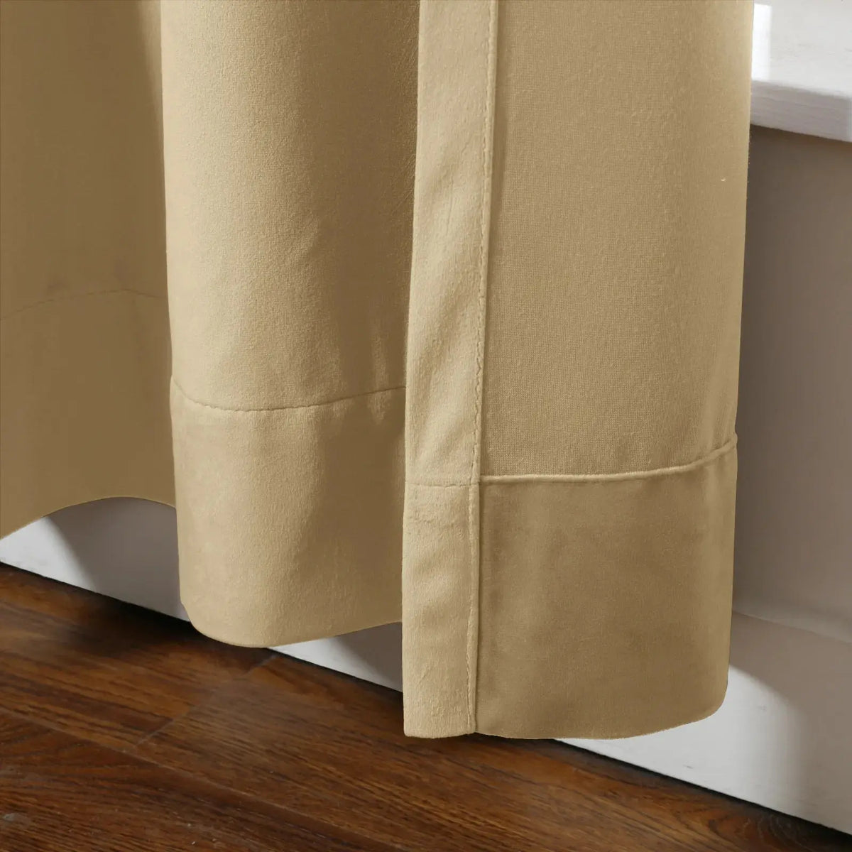Birkin Velvet Pleated Curtains