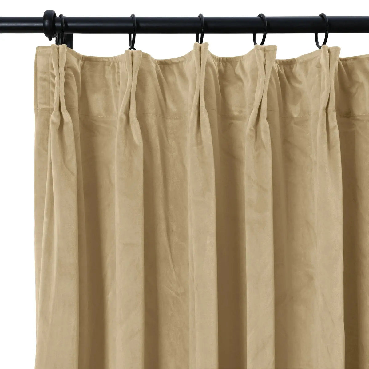 Birkin Velvet Pleated Curtains