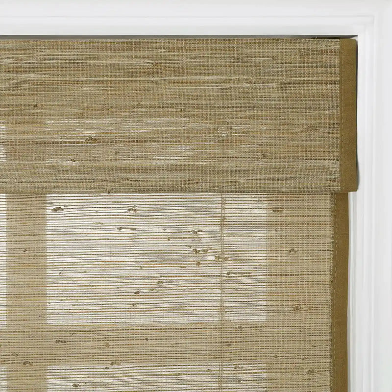 Rae Natural Ramie Bamboo Woven Blinds - Series P