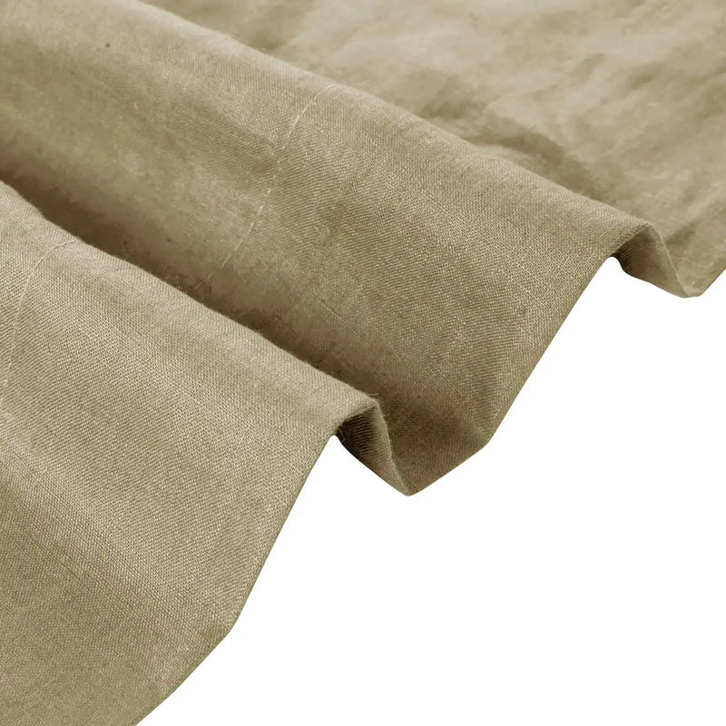 Doris Pure Linen Pleated Curtains