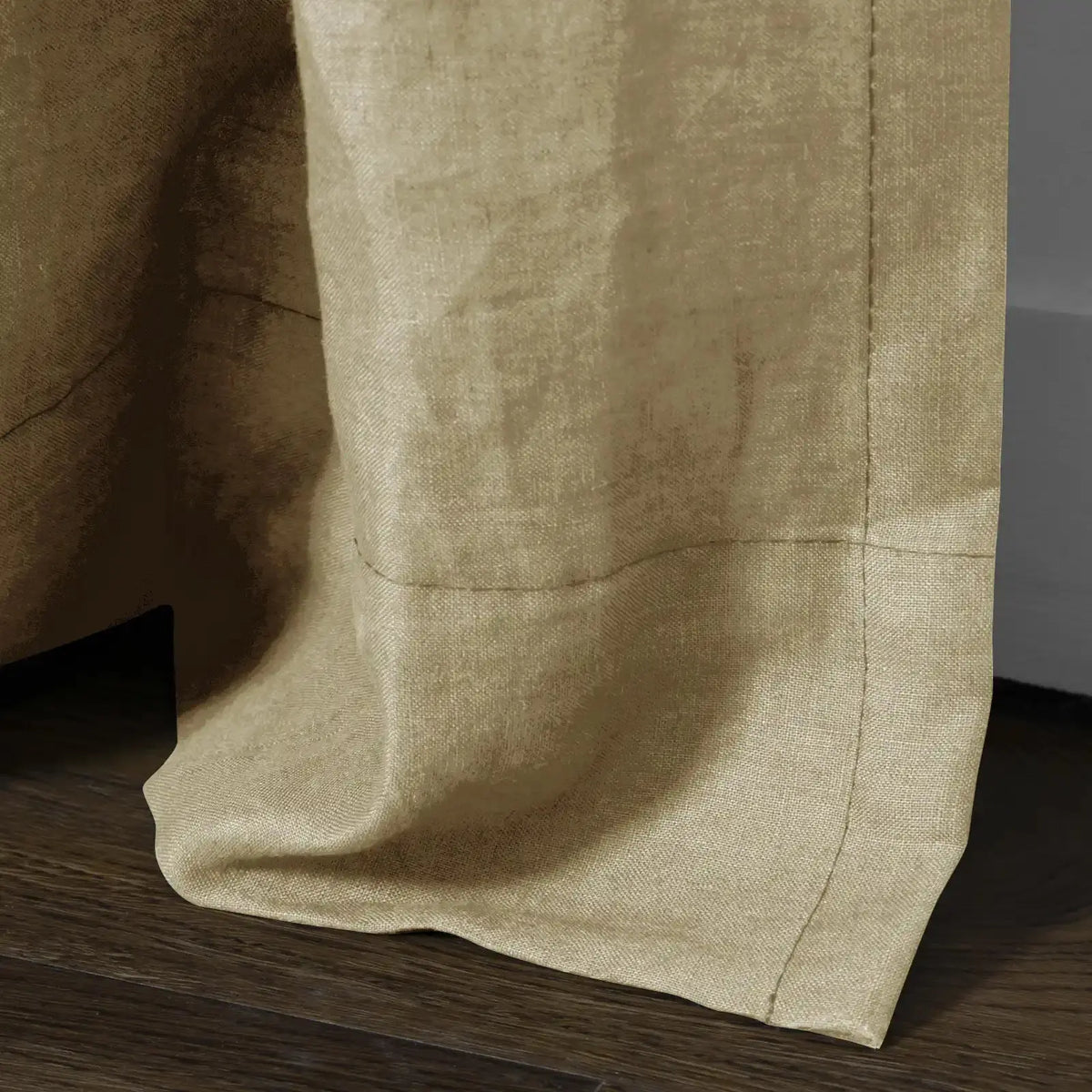 Doris Pure Linen Pleated Curtains