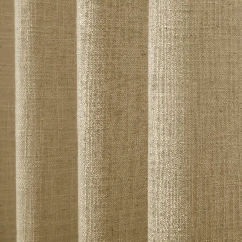Liz Ripple Fold Linen Curtains --TWOPAGES
