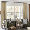 Liz Linen Pleated Curtains