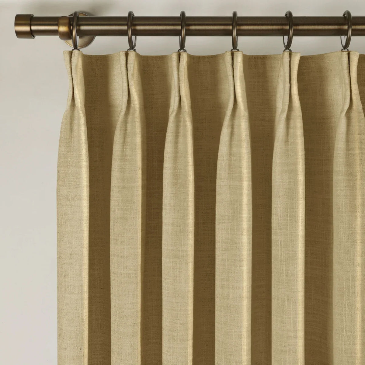 Liz Linen Pleated Curtains