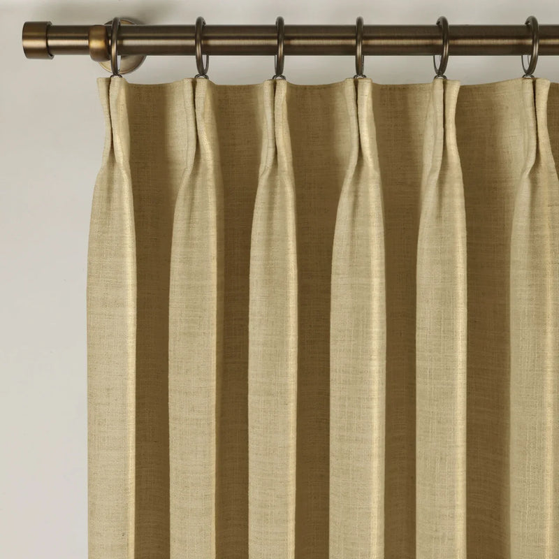 Liz Linen Pleated Curtains