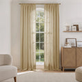 Liz Linen Soft Top Curtains