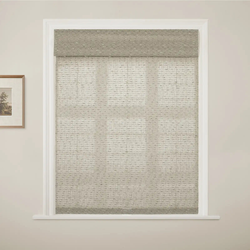 Rae Natural Ramie Jute Woven Wood Shades - Series W