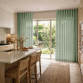 Liz Linen S-fold Curtain with Belt Hook - Lora Track