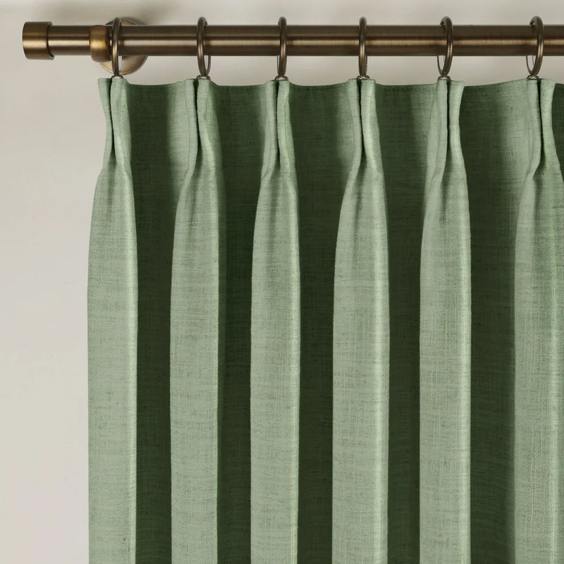 Liz Linen Pleated Curtains