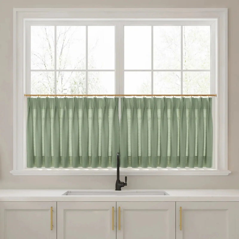 Liz Linen Cafe Curtains