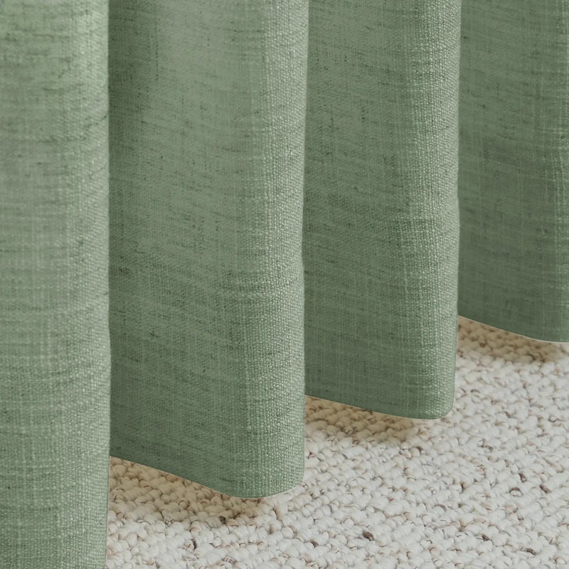 Liz Linen Soft Top Curtains