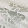 Stefana Silber x TWOPAGES Graphic Printed Linen Blend Pleated Curtains