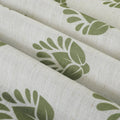 Stefana Silber x TWOPAGES Graphic Printed Linen Pleated Cafe Curtains
