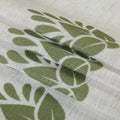 Stefana Silber x TWOPAGES Graphic Printed Linen Blend Pleated Curtains