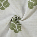 Stefana Silber x TWOPAGES Graphic Printed Linen Blend Pleated Curtains