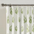 Stefana Silber x TWOPAGES Graphic Printed Linen Blend Pleated Curtains