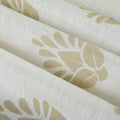 Stefana Silber x TWOPAGES Graphic Printed Linen Blend Pleated Curtains