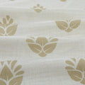 Stefana Silber x TWOPAGES Graphic Printed Linen Blend Pleated Curtains