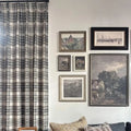 Sara Le x TWOPAGES Vintage Printed Linen Pleated Curtains