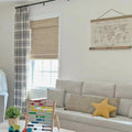 Sara Le x TWOPAGES Vintage Printed Linen Pleated Curtains