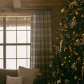 Sara Le x TWOPAGES Vintage Printed Linen Pleated Curtains