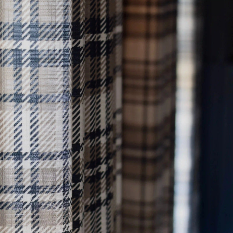 Sara Le x TWOPAGES Vintage Printed Linen Pleated Curtains
